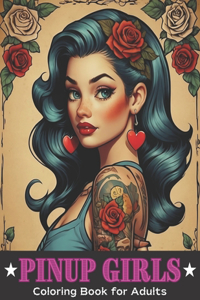 Pinups Coloring Book for Adults