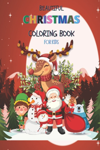 Beautiful Christmas Coloring Book for kids