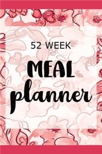 52 Week Meal Planner