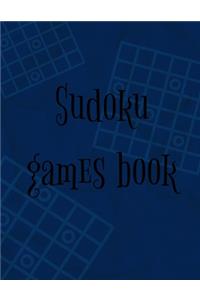 Sudoku games book