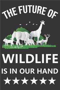 Future Of Wildlife Is In Our Hand: World Wildlife Day Gift, Best Social Awareness Gift For Man And Women