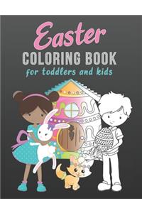 Easter Coloring Book for Toddlers and Kids