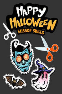 happy Halloween Scissor Skills