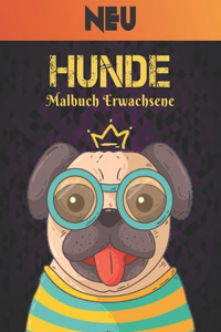 Neu Malbuch Erwachsene Hunde