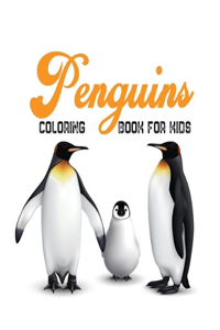 Penguins Coloring Book for Kids
