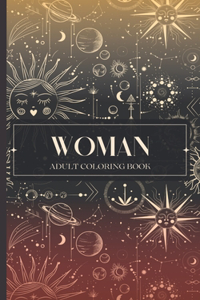 Women: Adult Coloring Book