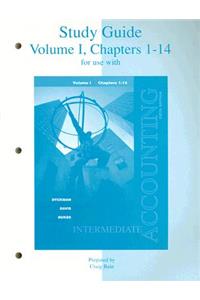 Study Guide, Volume 1, Chapters 1-14 for Use with Intermediate Accounting