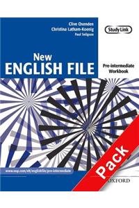 New English File: Pre-Intermediate: Workbook with Multirom Pack