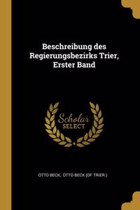 Beschreibung des Regierungsbezirks Trier, Erster Band
