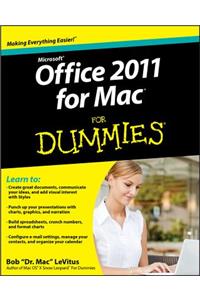 Office 2011 for Mac for Dummies