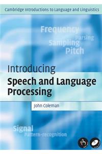 Introducing Speech and Language Processing
