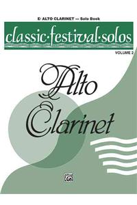 Classic Festival Solos Alto Clarinet Vol. 2