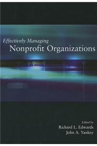 Effectively Managing Nonprofit Organizations