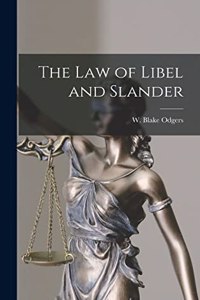 law of Libel and Slander