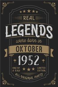 Real Legends were born in Oktober 1952