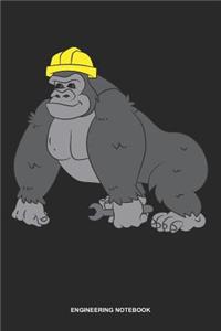 Engineering Notebook: Lined Log Book For Math Lover And Engineer: Im An Engineer Journal Construction Gorilla Gift