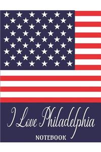 I Love Philadelphia - Notebook