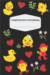 Duck Composition Notebook