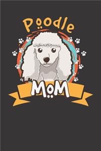 Poodle Dog Mom Notebook Journal