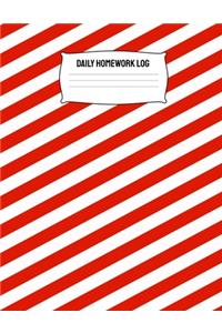 Daily Homework Log