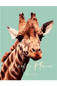 2019 2020 15 Months Giraffe Daily Planner