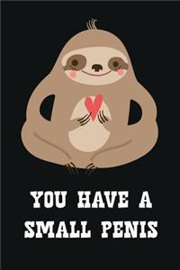 You Have a Small Penis