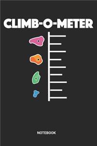 Climb-O-Meter Notebook