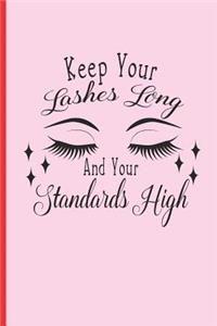 Keep Your Lashes Long and Your Standards High