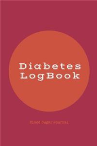 Diabetes LogBook Blood Sugar Journal