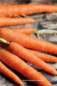 Carrots Vegetables Notebook