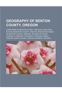 Geography of Benton County, Oregon
