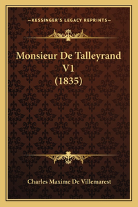 Monsieur De Talleyrand V1 (1835)