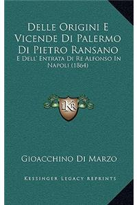 Delle Origini E Vicende Di Palermo Di Pietro Ransano
