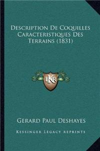 Description De Coquilles Caracteristiques Des Terrains (1831)