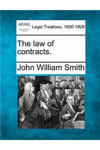 The law of contracts.