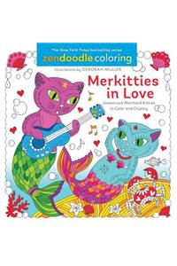 Zendoodle Coloring: Merkitties in Love