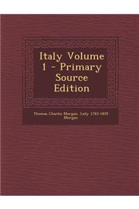 Italy Volume 1