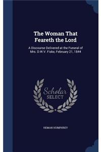 Woman That Feareth the Lord