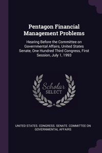 Pentagon Financial Management Problems