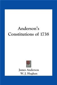 Anderson's Constitutions of 1738