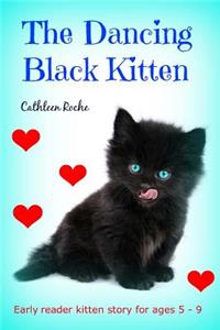 Dancing Black Kitten