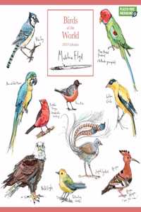 2023 Birds of the World Wall Calendar - Madeleine Floyd