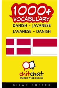 1000+ Danish - Javanese Javanese - Danish Vocabulary