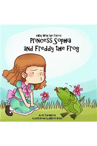 Princess Sophia and Freddy the frog