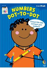 Numbers Dot-To-Dot, Grade PreK