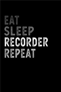 Eat Sleep Race Walking Repeat Funny Musical Instrument Gift Idea