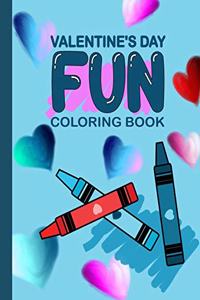 Valentine's Day Fun Coloring Book