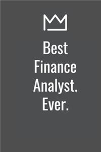 Best Finance Analyst. Ever.