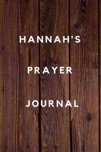 Hannah's Prayer Journal