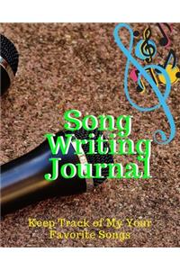 Song Writing Journal